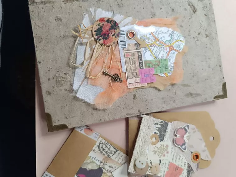 Atelier scrapbooking pour enfant débutant, Peymeinade, By Eugénie